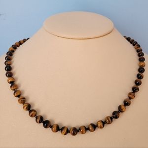 NEW Genuine Tiger Eye Necklace
